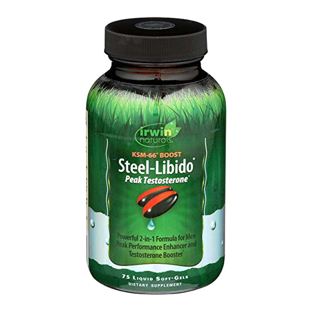 Irwin Naturals Steel Libido Peak Testosterone, 75 Ea